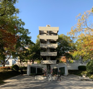 Hiroshima students monument