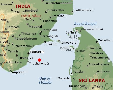 SRILANKA MAP
